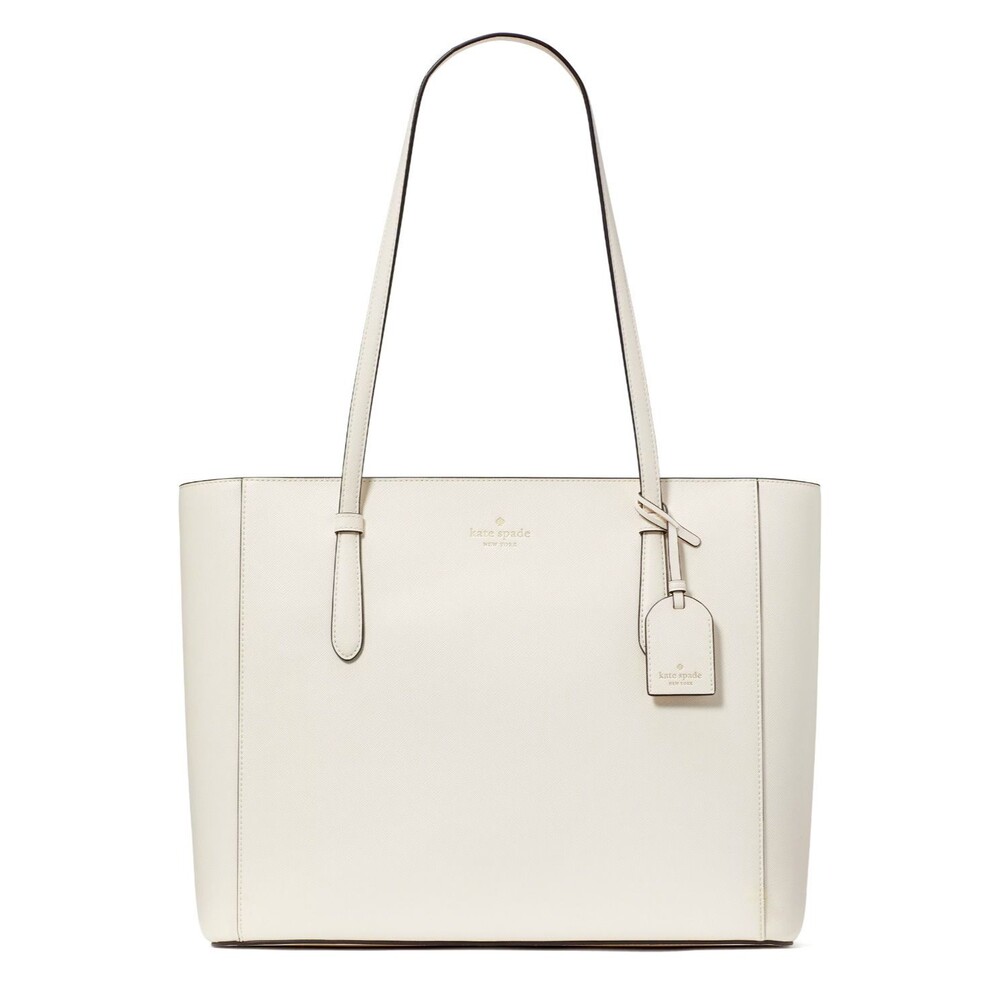 New Kate Spade Schuyler Medium Tote Saffiano Meringue